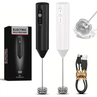 Electric Coffee Milk Foaming Mixer Coffee Creamer Whisk Handheld Egg Beater Froth Mixer Kitchen Automatic Kitchen Whisk Tools