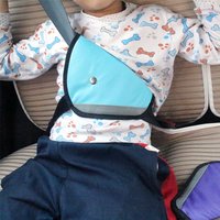 Car Safe Fit Seat Belt Adjustable Triangle Shape Child Protection Car Safety Belt Adjuster Children Resistant Safety Seat Belt
