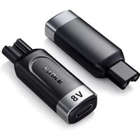 Yinke 8V HQ850 Type-C Shaver Charger Adapter Charging Converter Compatible for OneBlade QP2630 QP2530 Electric Beard Trimmer