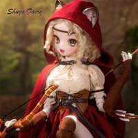 ShugaFairy 1/4 Resin BJD Xingxing A/B Full Set Anime Cat-Ear Archer Ranger Magnetic Ears Tail Ball-Jointed Doll Custom-made