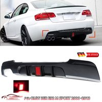 Diffusorlippe passend für BMW E92 E93 320i 325i 330i 335i M Sport 2007-2013 Heckstoßstangen-Diffusor-Spoiler Carbon-Optik Heckstoßstange