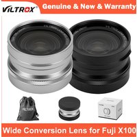 Viltrox WCL-X100VI 28mm Equivalent Wide Angle Conversion Lens for FUJIFILM X100 Series Cameras Fujifilm X100VI X100V X100F