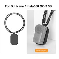 For DJI OSMO Nano Magnetic Camera Mount Neck Lanyard for Insta360 GO 3S/GO 3/MIC Adjustable Neck Strap Mount Camera Accessories