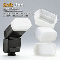 Flash Diffuser Dome Bounce Fit for Canon Speedlite 580EX 580EX II Godox V850 860II TT685 TT600 TT520II Yongnuo YN-560/565