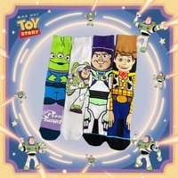1/4 Pairs Cartoon Anime Trendy High-Top Socks Unisex