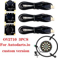 Autodarts Cam OV2710 3PCS GXIVISION 2MP 1080P 30fps 100 Grad Objektiv Industrielles USB-Kameramodul