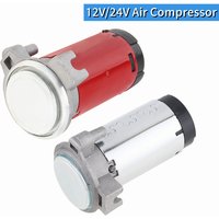 12V /24V Universal Car Air Horn Pump Loud Car Truck Vehicle Train Motorcycle Siren Horn Multi-tone Claxon Horns Air Compressor
