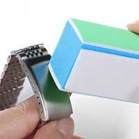 Watch Polishing Abrasive Block Portable Professional Watch Clean Tool Multifunctional Handicraft Surface Buffing Accessory