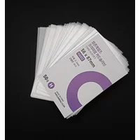 50pcs Kpop Card Sleeves Holder Clear 3 Inch Photocard Holographic Protector Film Album Binder Game Card Holder Korea Stationery