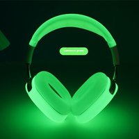For Airpods Max Headset Protective Case Accessories Storage Case Transparent Shell Glow in The Dark Four Piece Set Cool