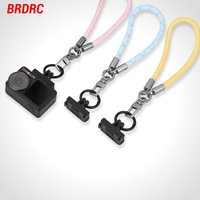 BRDRC Lanyard for DJI Action 5 Pro/Pocket 4 3/Nano/Insta360 X5 Camera Hand Strap Anti-slip Anti-lost Rope Portable Color Rope