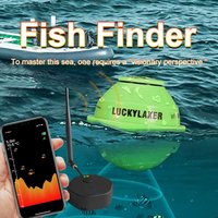 LUCKY FF916 WiFi Fish Finder Enhanced Edition 120M Distance 45M Depth Wireless Fishing Suitable for iOS and Android Fish Finder