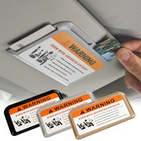Auto Karte Clip Sonnenblende Organizer Temporäre Parkplatz Karte Halter Dash Board Paste Halterung Auto Innen Lagerung Verstauen Aufräumen 1 Stück