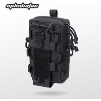 Molle system water bottle bag outdoor sports mobile phone holder camping hiking organizer waist bag