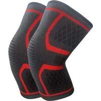 AliExpress NONE 1/2/3 Pairs Compression Knee Sleeve Breathable Sports Knee Braces Elastic Non-Slip Running Cycling Fitness Knee Support Braces