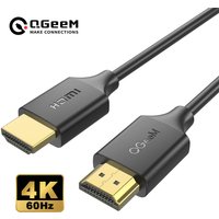 QGeeM 4K HDMI Cable HDMI 2.0 Adapter for Xiaomi Xbox Serries X PS5 PS4 TV Box Chromebook Laptops HDMI Splitter Digital Wire Cord