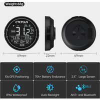 CYCPLUS M2 Wireless GPS Bicycle Computer ANT+ Bluetooth Cycling Road Bike MTB Waterproof Speed Meter Cadence Power Accessories