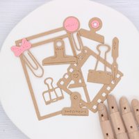 KLJUYP Film Frame Paper Clip Metal Cutting Dies Stencils for DIY Scrapbooking Decorative Embossing DIY Paper Cards