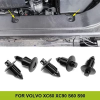 5/10Pcs Auto Fastener Clip Car Bumper Hood Fender Clips Accessories for Volvo XC60 XC90 S60 S90 Car Fastener Clips