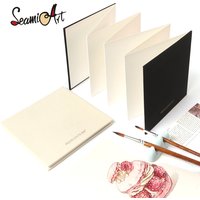POTENTRapidly-Bloc de dessin plié d'interconnexion 300 g/m², bloc-notes d'orgue, carnet de croquis, papier de presse à froid pour concepteur, artiste, étudiant