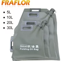 5L 10L 20L 30L Soft Oil Bag Portable Spare Fuel Storage Bladder for Car Motorcycle Off-road Petrol Can Fuel Tank Gas Can Bucket