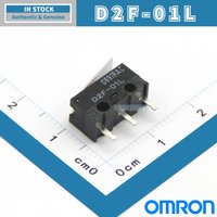 OMRON D2F-01L Micro Switch Grey Dot New Original Limit Switch for Mouse Button Repair Wholesale