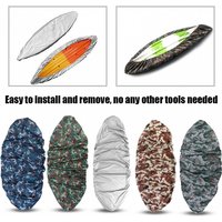 4.5m Waterproof UV Sun Storage Dust Cover for 3.6- Kayak Boat Canoe Kayak Cover Canoe Cover Waterproof Kayak Cover