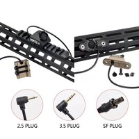 M300 M600 2.5 3.5 UNITY ModB-utton Hot B-utton Drucktaster Surefire Fernbedienungsschalter 20mm Schienenmontage für DBAL-A2 PEQ15 SF M-lk Key-mod