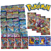 Karty Pokémon 9+1 w opakowaniu TCG Mega Evolution Phantasmal Flames Booster Box Zestaw Kolekcjonerski do Gry Karcianej Angielski Pokémon