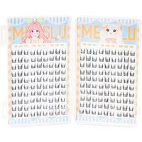 Eyelash Book 20 rows false eyelashes Segmented Lashes Black Band Sunflower Eyelashes Natural Soft Fairy lash Large Capacity