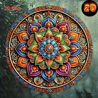 A round aluminum sign, outdoor hanging decoration, home and garden decor