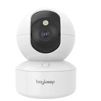 BoyKeep 2K Smart WiFi Security Camera Dual Band 5G/2.4GHz Indoor Surveillance Camera, 360° PTZ, IR Night Vision, Two-Way Audio