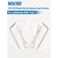 T8 T10 Non-Slip 304 Stainless Steel Wrenches For Leatherman Disassembly Multi Tool Slim Steel Wrench Multitool Spanner