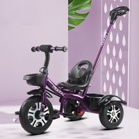 Children's Balance Bike Lightweight Bicycle Baby Stroller Multifunctional Three Wheeled New Hot Sale Baby Hand Push Bicycle image 3