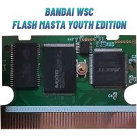 WonderSwan WSC Flash Masta Youth Edition 8-in-1 Flash Cartridge - Support Game Saves, Needs Burner