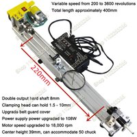 Upgrade Multifunctional Miniature Lathe Grinding and Polishing Car Bead Bead Machine Mini Woodworking Lathe Transmission 775
