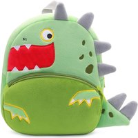 Boys Girls Backpack Cute Animal Big Mouth Dinosaur Children Plush Backpack Kindergarten School Bag