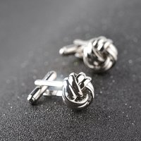 1Pair Men's Stainless Steel Vintage Tone Laser Twist Cuff Links Wedding Gift Cuff Links