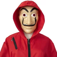 Het Huis Papier Cosplay Kostuums Volwassenen Halloween Kostuum Voor Kinderen Jongens Jumpsuits Papier