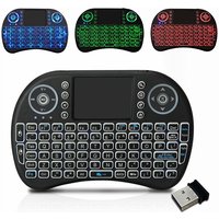 2.4G Air I8 3 colors Backlight Mini Wireless Keyboard English Mouse Remote Touchpad For Android TV Box PC X96 H96 Max