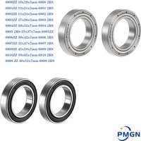6800 6801 6802 6803 6804 6805 6806 6807 6808 6809 6810 ZZ 2Z -2RS Thin Wall Metal Shielded Rubber Sealed Bearing Ball Bearings