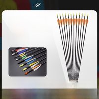 Traditional Composite Aluminum Carbon Arrows Fiberglass Bow Hunting Bow American Style Recurve Arrows Sport Archery Gear