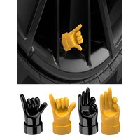 AliExpress Gesture Tire Valve Stem Caps Covers, Funny Tire Air Caps Universal for Cars,Trucks, SUV, Motorcycles, Bike