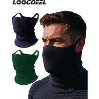AliExpress LOOGDEEL 1PCS Hiking Camping Running Neck Gaiter Winter Sport Bandana Breathable Cycling Bike Face Cover Reusable Masks