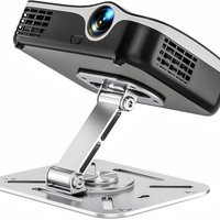 360° Rotatable Desktop Projector Stand Adjustable Angle Universal Projector Holder Mount for Home Office