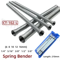 Spring Bending Copper Tube 5pcs CT-102-L Special Bending Copper Tube for Refrigeration Spring Tube Bender R Air Conditioners