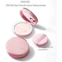 JOOCYEE Dual-Tone Oil Control Setting Powder Matte Finish Long-Lasting Pore-Minimizing Delicate Makeup