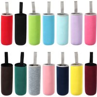 Insulated Neoprene Water Bottle Cover Useful Pouch Sport Camping Accessories Bag Glass Bottle Cover Case Vacuum Cup Sleeve