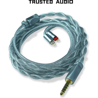 Trusted-50 Upgrade Cable for HIFIMAN Truthear ZERO:RED AFUL Performer, MMCX/0.78mm 2pin/QDC/Dual3.5mm, 3.5/4.4mm Balanced