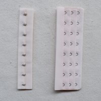 15.2cm 8 Row Bra Hook And Eye Extenders Strap Extension Adjustable Belt Handmade Women Buckle Various Sizes Accessories DIY